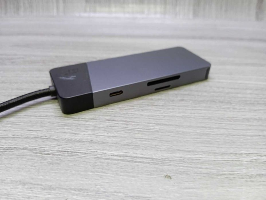 Adapter HUB USB-C Green Cell Connect 7w1 HUBGC01