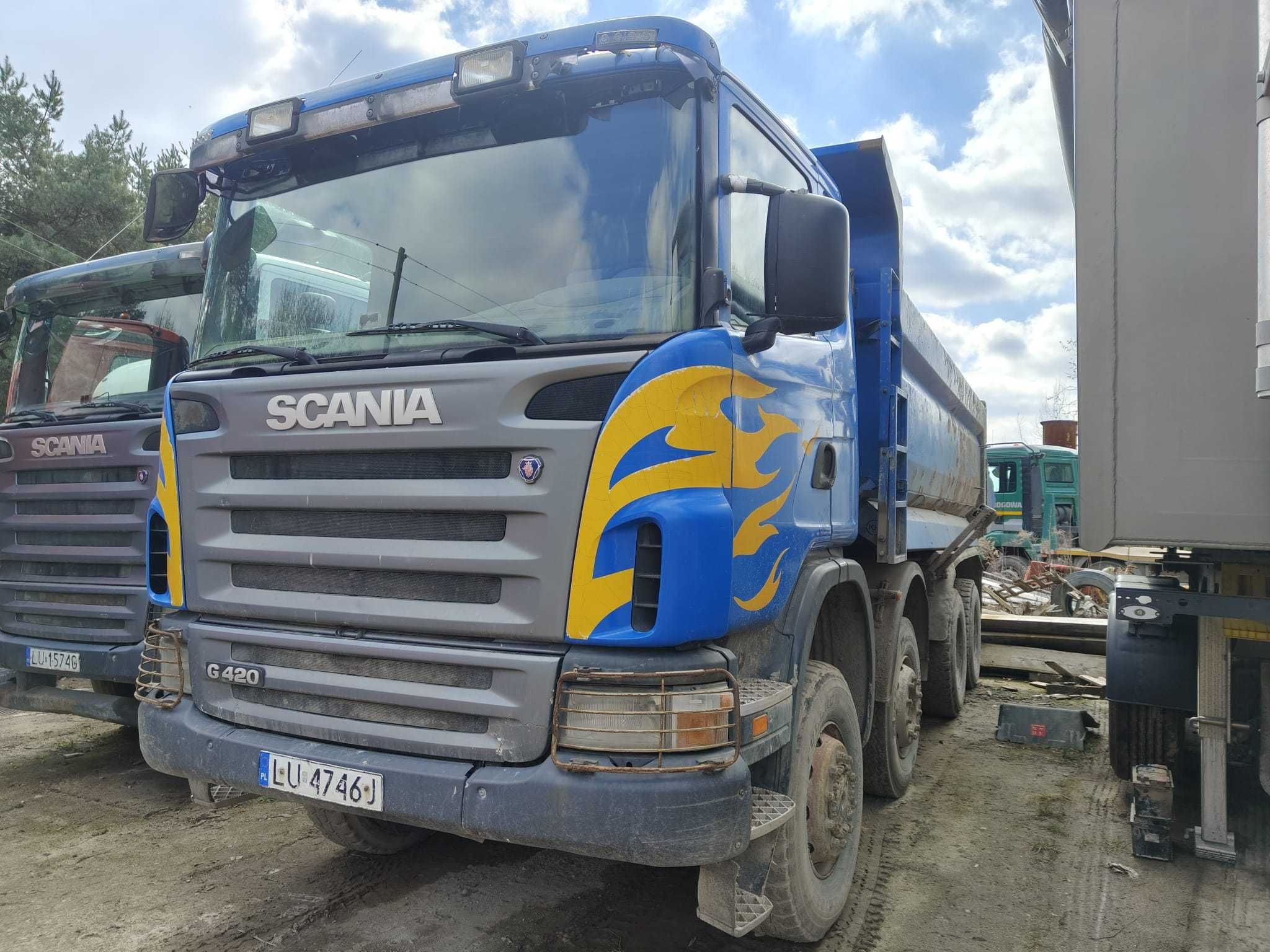 SCANIA G420 8x6 kh-kipper