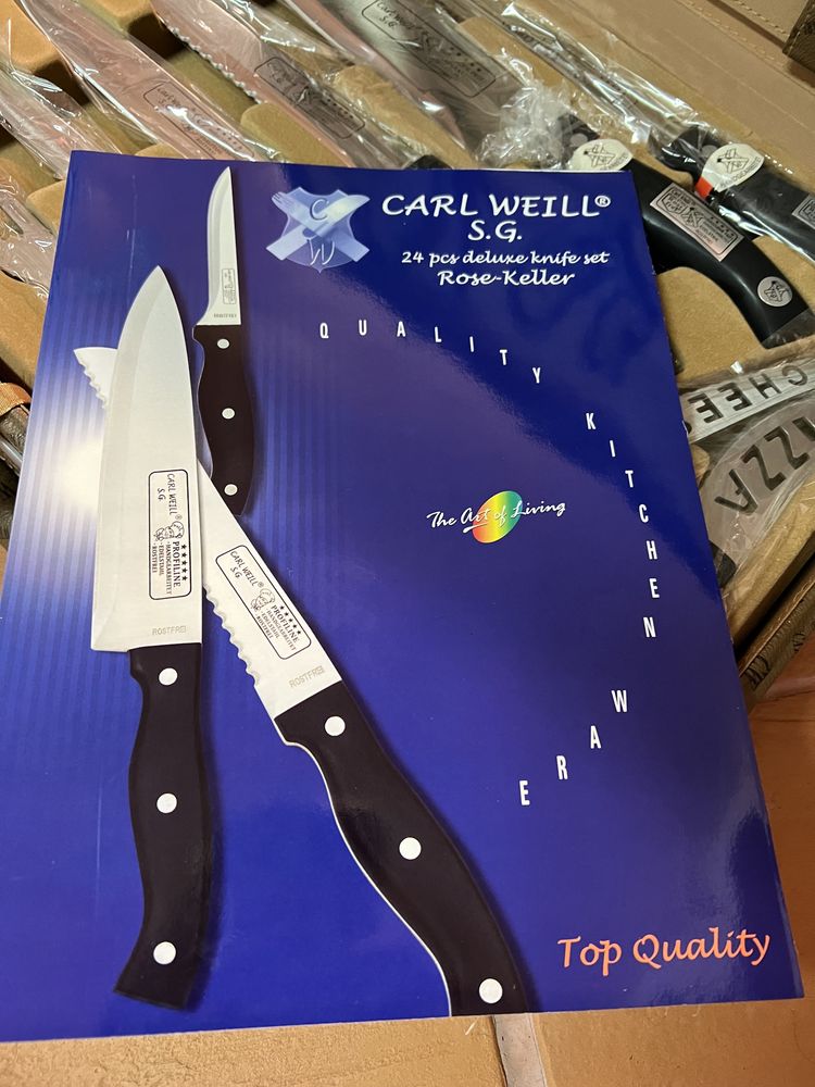 Jogo facas profissionais Carl Weill