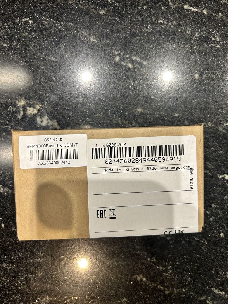 SFP Module Wago 1000BASE LX Single-Mode 1310 nm