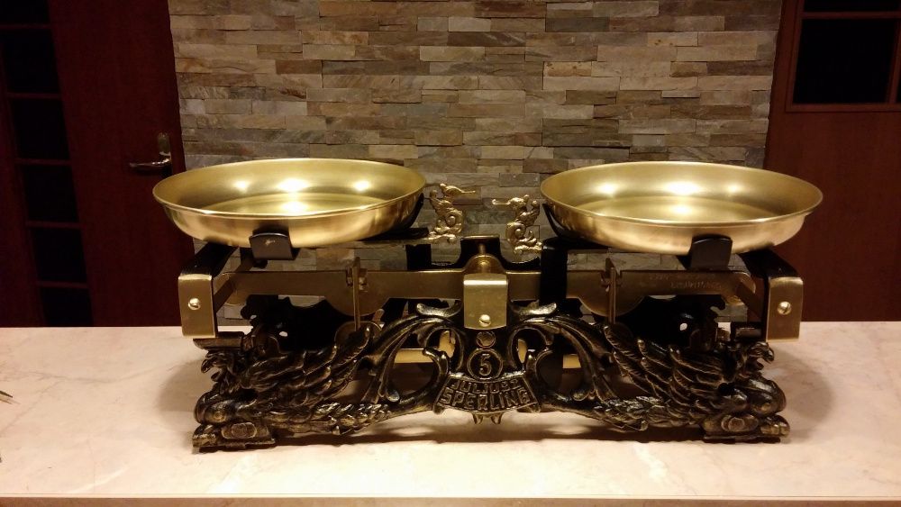 Waga szalkowa Juliusz Sperling 5kg Stara waga