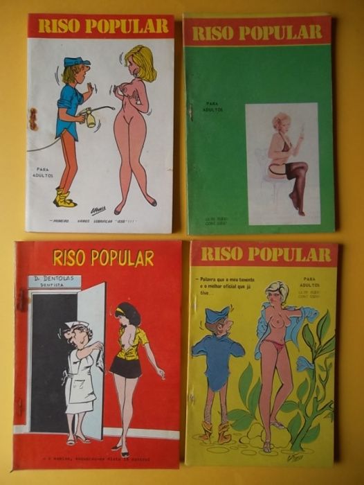 24 Livrinhos Riso Popular (Anos 70)