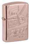 Колекційна армована номерна запальничка ZIPPO SCRIPT LOGO, 17205/17500