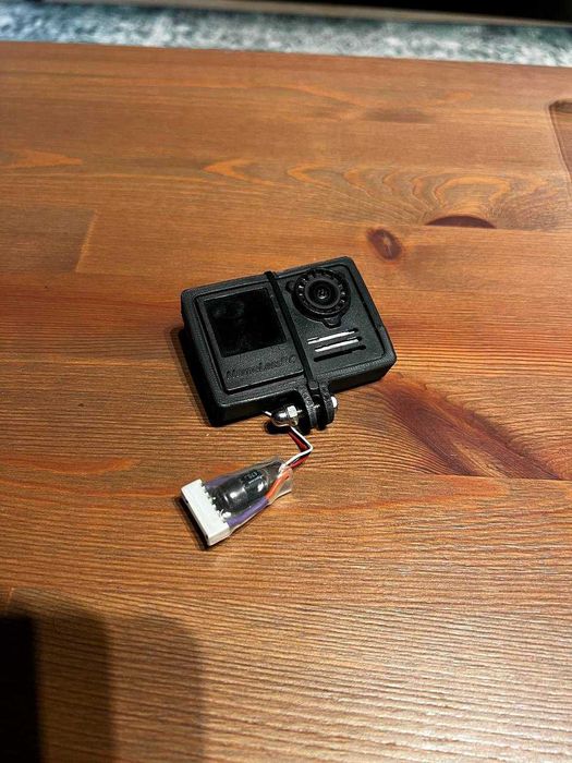 GoPro 9 naked NameLessRC + ekran + kabel zasilający (FPV)