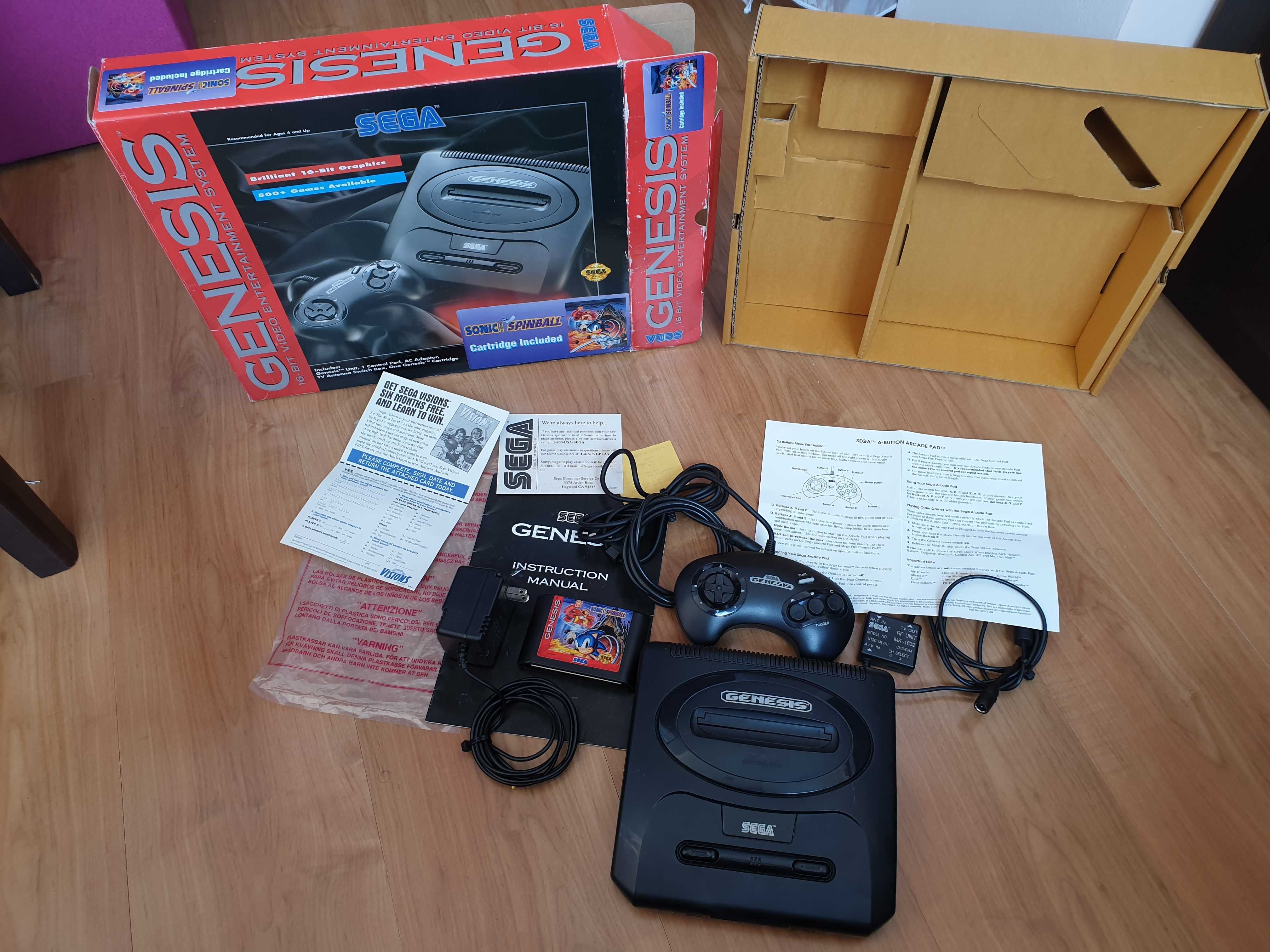 Консоль Sega Genesis NTSC USA оригінальний комплект з коробкою