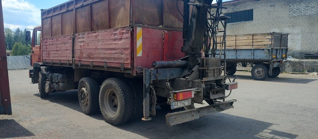 MAN 24.362 самосвал маніпулятор