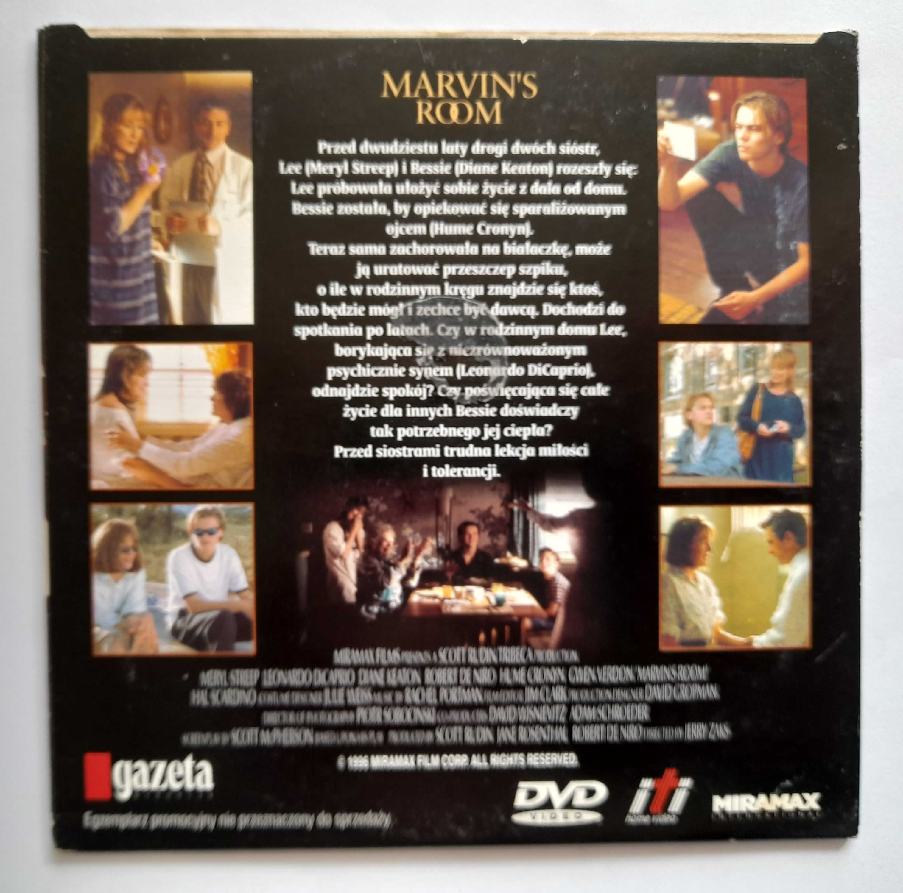 Pokój Marvina DVD Leonardo Di Caprio