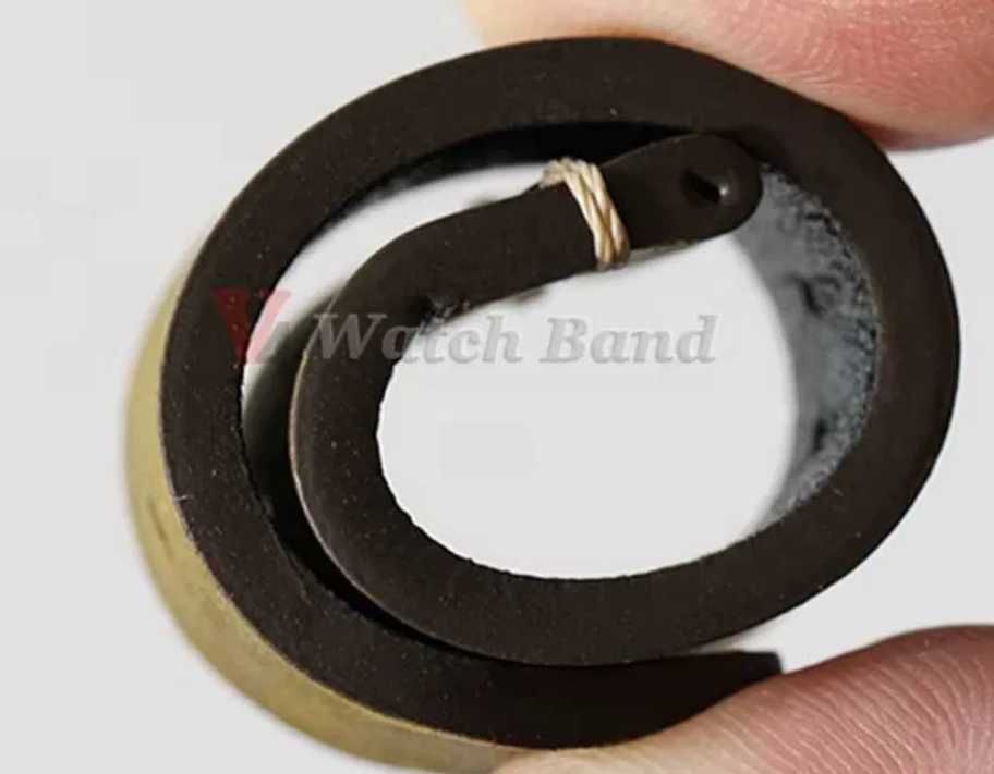 Pasek ze skóry bydlęcej do Omega 22 mm motylek