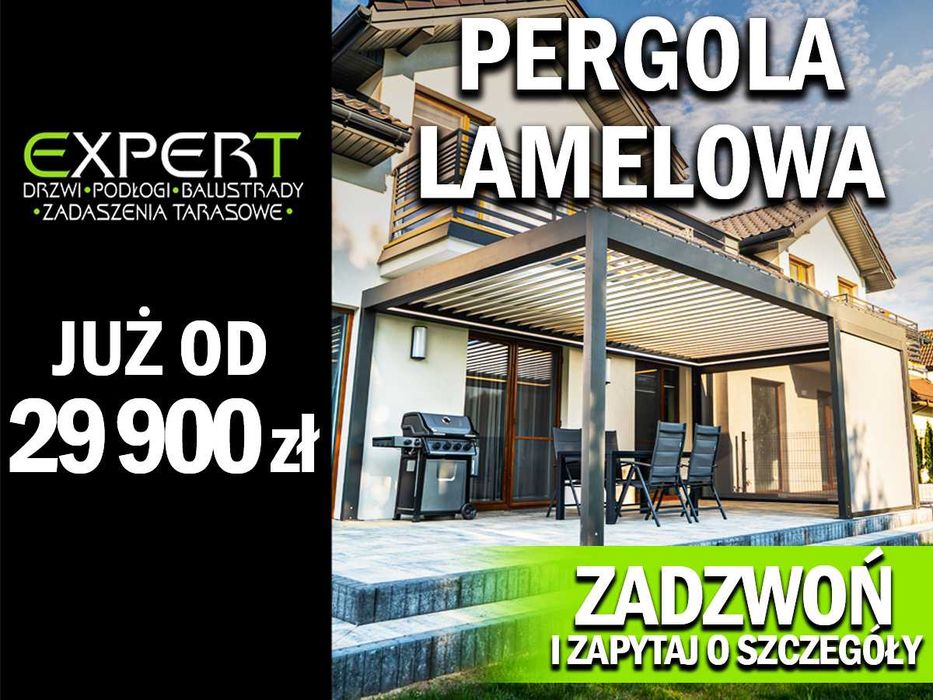 Pergola Altana Zadaszenie Tarasu Patio Weranda Montaż Transport Pomiar