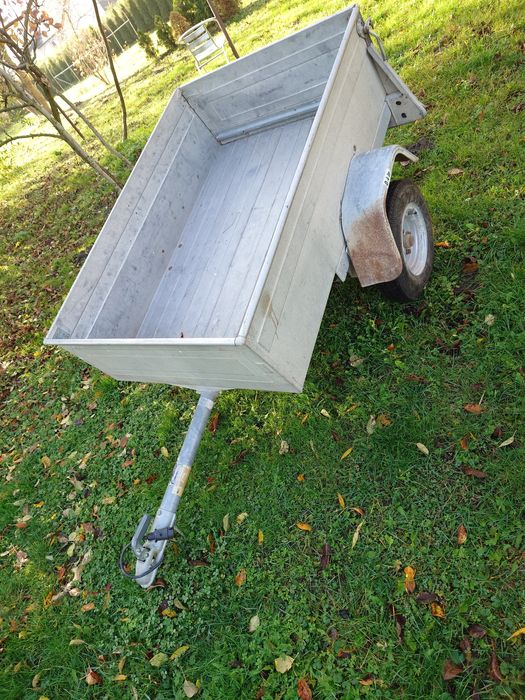 Przyczepka samochodowa lekka z Niemiec Heinemann ,kpl dokumentów