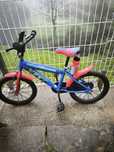 Bicicleta criança dos vingadores