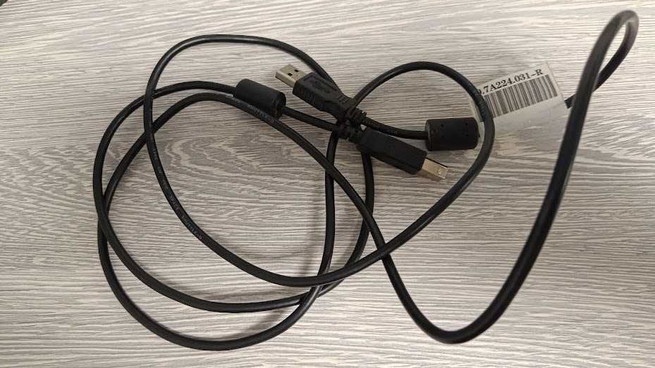 Продам кабель USB Type B шнур для сканера принтера МФУ 1,9м