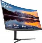 Monitor dla graczy LED Prechen HD-340 monitor 34 " 3440 x 1440 px