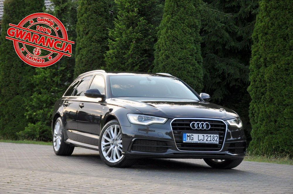 Audi A6 2.0TDI(177KM)*133tyś.km*S-Line*Bi-Xenon*Led*Navi*Klima*I Wł*Alu19"ASO