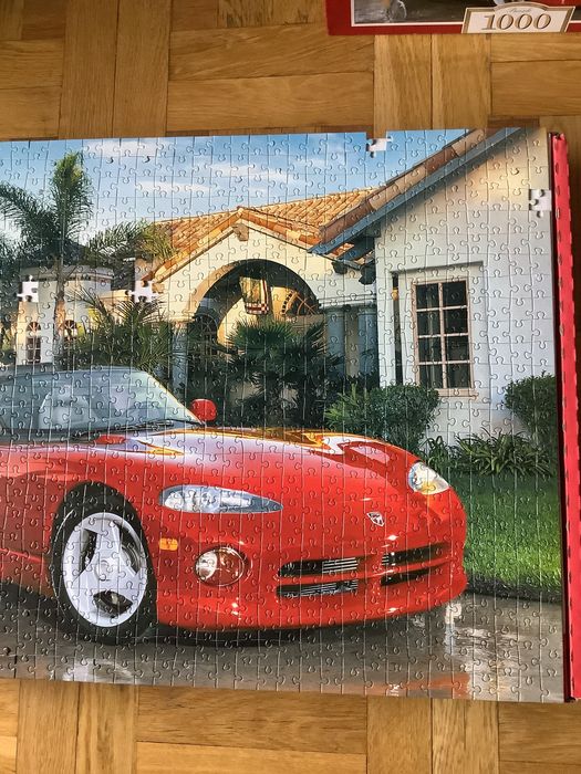 Пазл машина Dodge Viper RT 10 Castorland Puzzle на 1000 деталей
