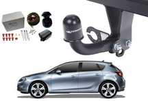 HAK HOLOWNICZY Opel Astra J IV HB 2009 do 2015 Wiązka Moduł 13P belka