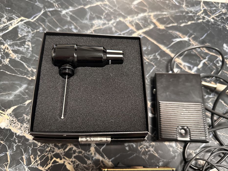 Maquina tatuar cheyenne+fonte+pedal