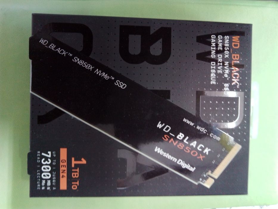 SSD WD black 1tb gen4 sn850x