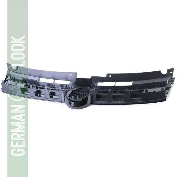 Grelha cromada preta brilhante VW Touareg 2 de 7P pré-facelift 10 a 14