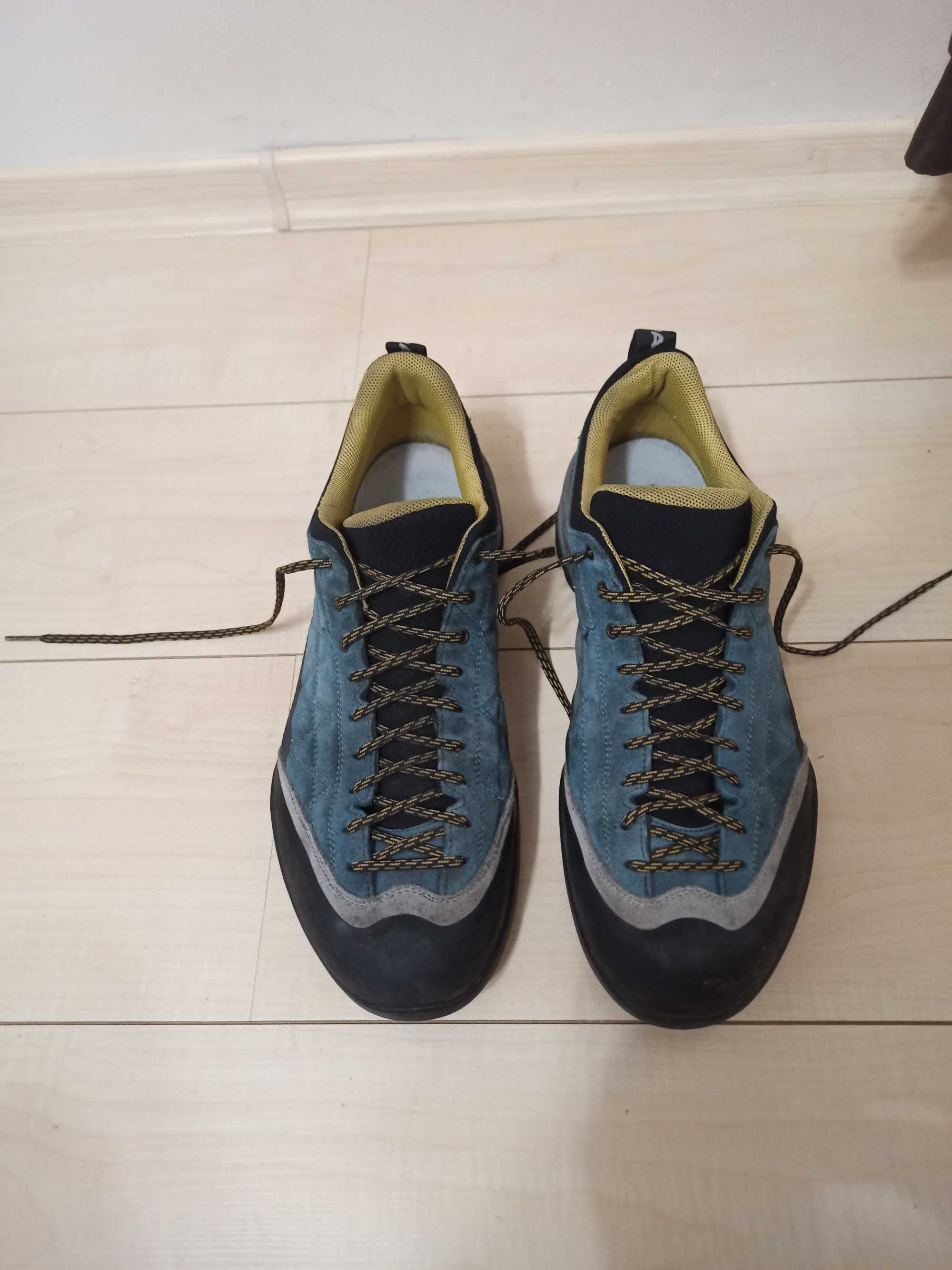Męskie buty trekkingowe Scarpa Zen Pro blue 46 i 1/2 30 cm Vibram bdb