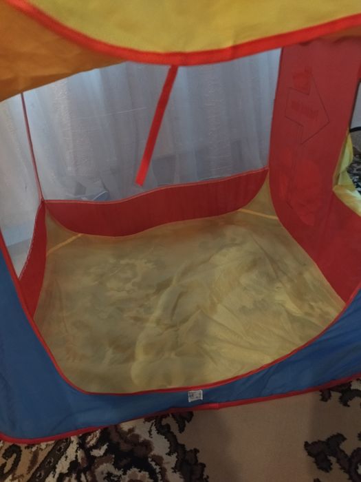 Палатка дитяча різнокольорова