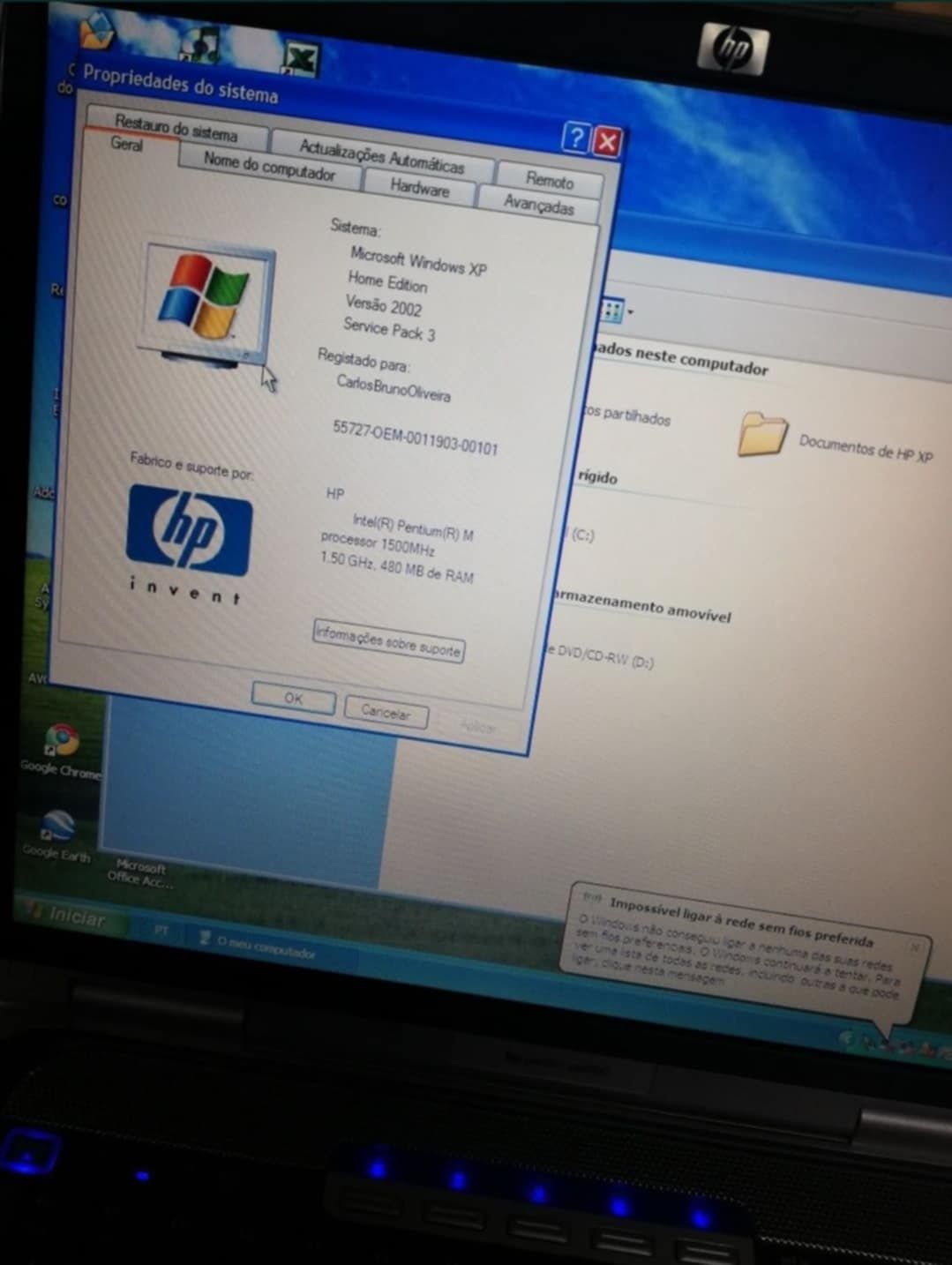 Vendo este computador