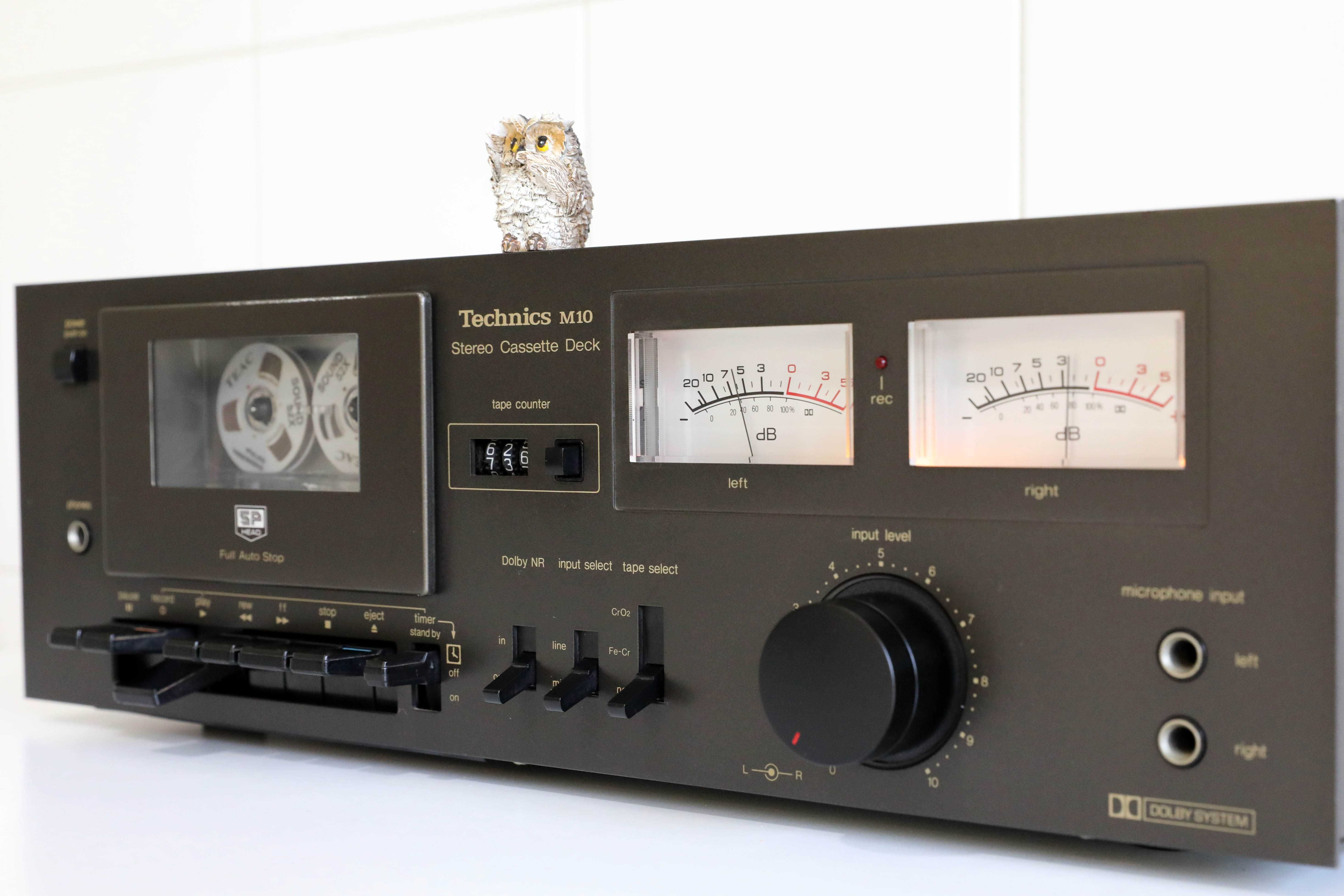 Technics M-10 Tape Deck Cassetes Vintage