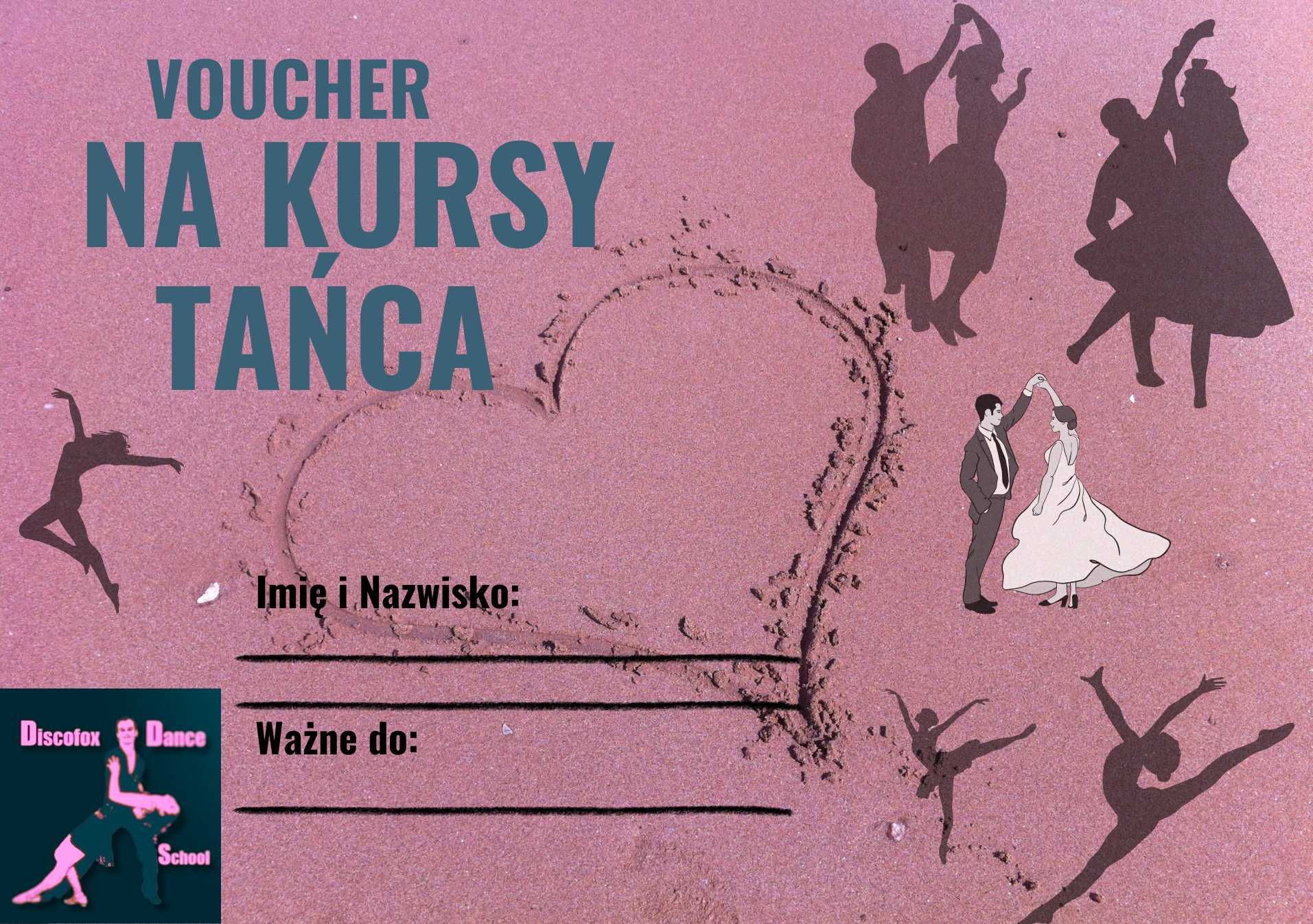 Voucher na kurs tańca dla dzieci i dorosłych