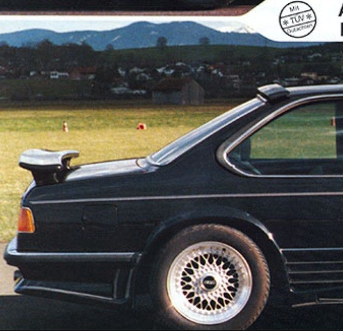 Lotka tylnej klapy BMW E24 Flossmann Design rarytas