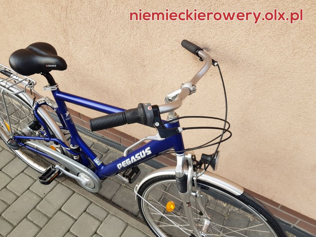 Rower męski trekkingowy PEGASUS koła 28 SHIMANO ALUMINIUM WYSYŁKA