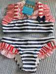 Bikini Riscas NOVO da ZIPPY, tamanho 6-7 anos