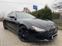 Piękne Maserati Ghibli SQ4.Gran Lusso . 3.0 Benzyna 430 KM. Zamiana