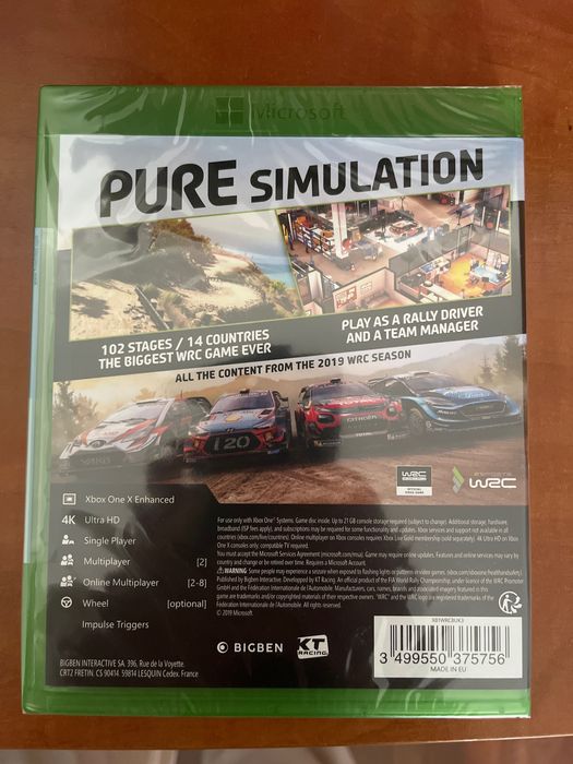 WRC 8 - Xbox One (Selado)