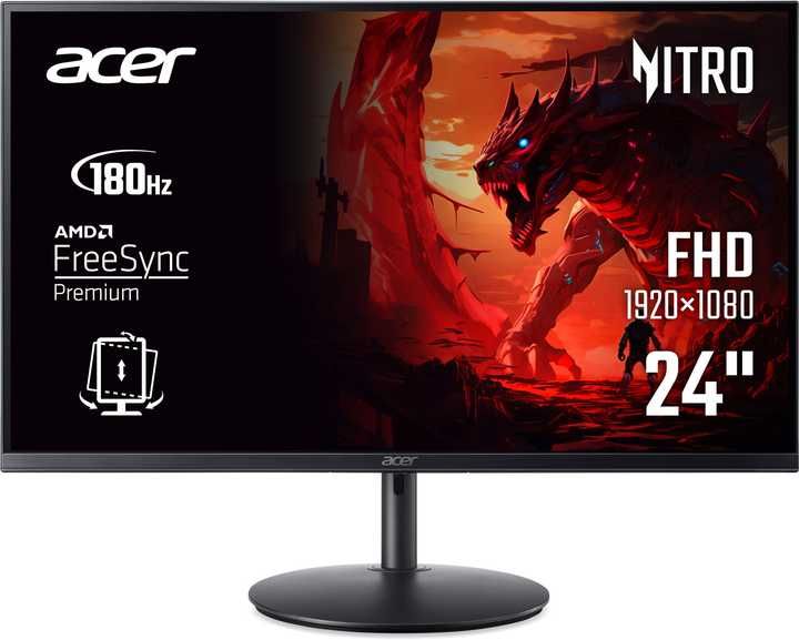 Монітор 23.8" Acer Nitro XF240YM3biiph IPS FHD / 180hz