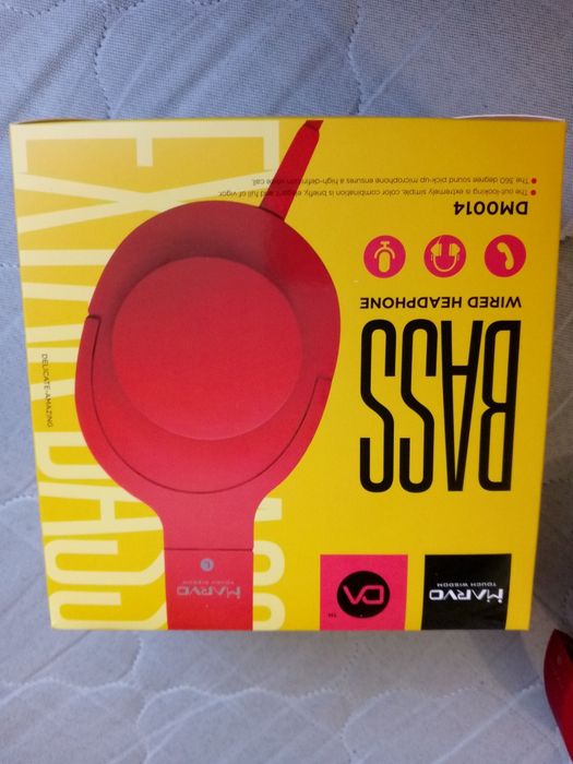 Навушники (гарнітура) Marvo DM0014.RD Red