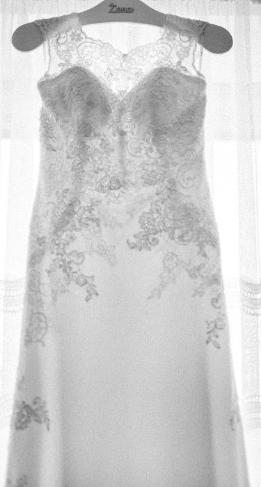 Przepiękna elegancka suknia ślubna - idealna na upalne lato
