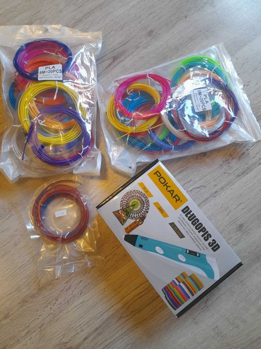 3D długopis + plastik (3d pencil)