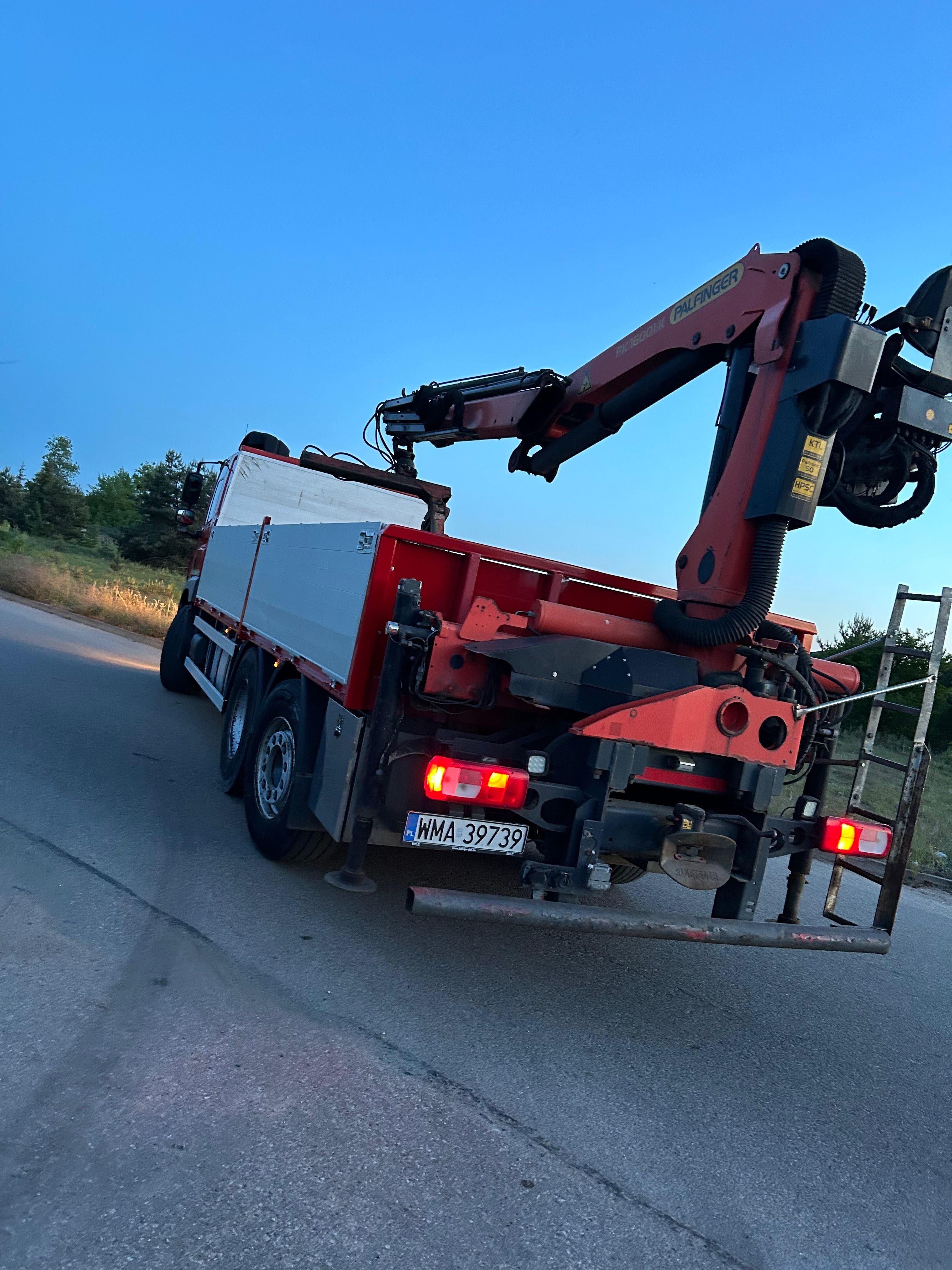 Daf CF440 niski przebieg Palfinger 16001K -dzwig Z TOP STAN