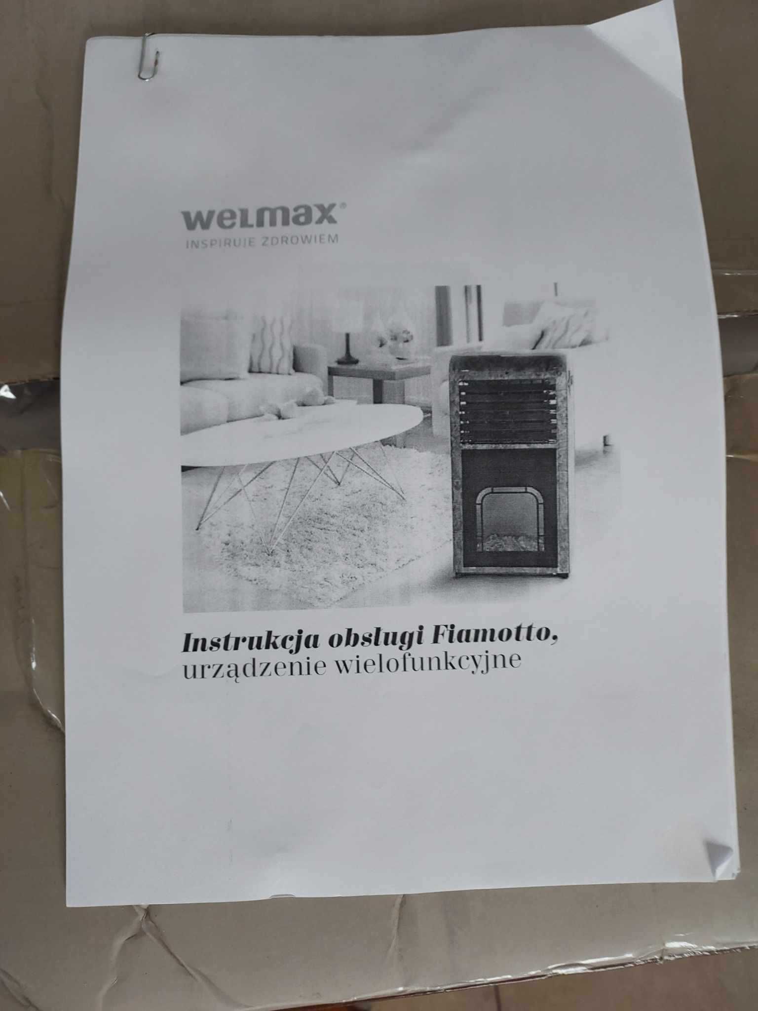 Kominek Fiamotto - urządzenie wielofunkcyjne