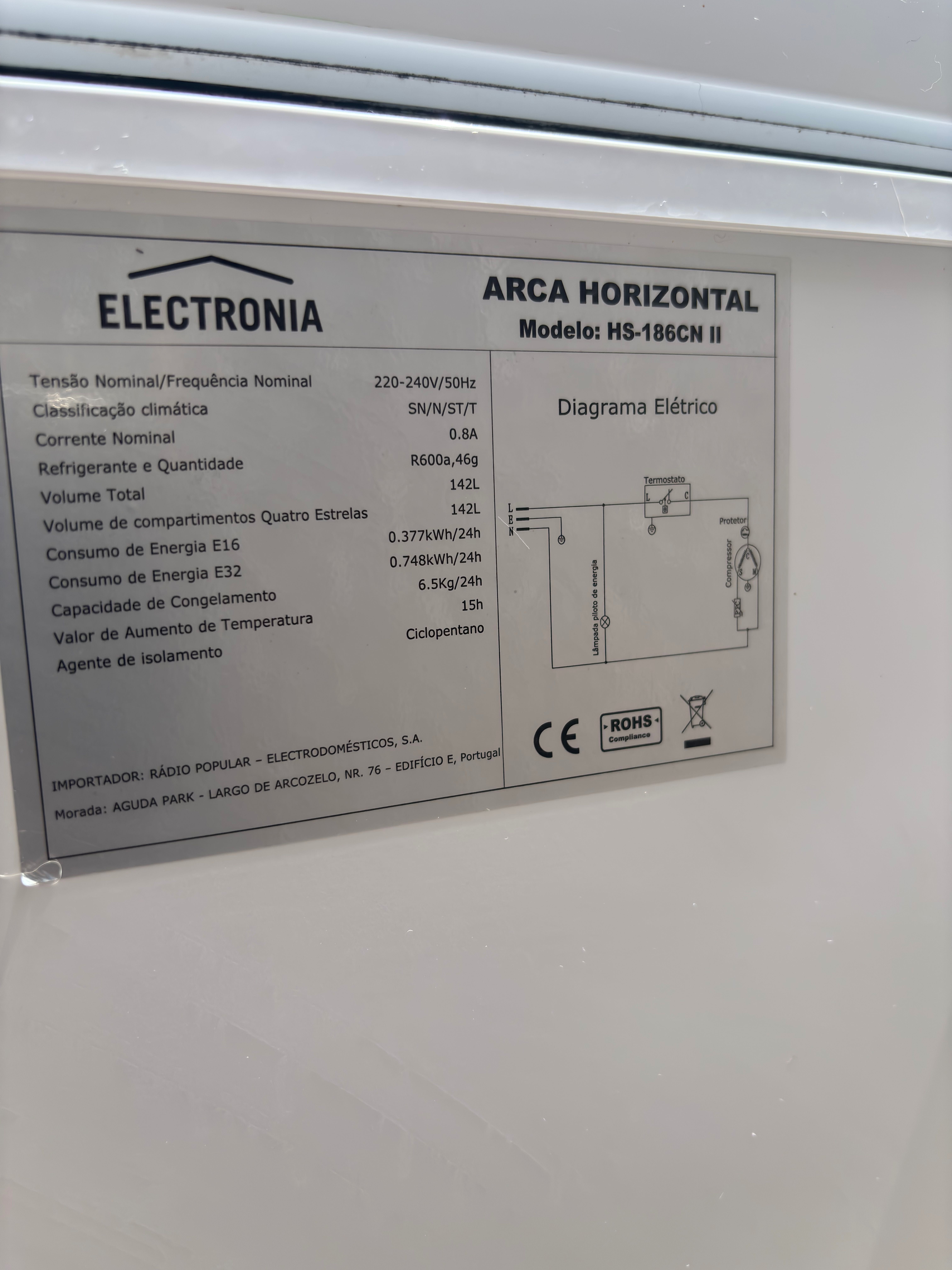 Arca congeladora