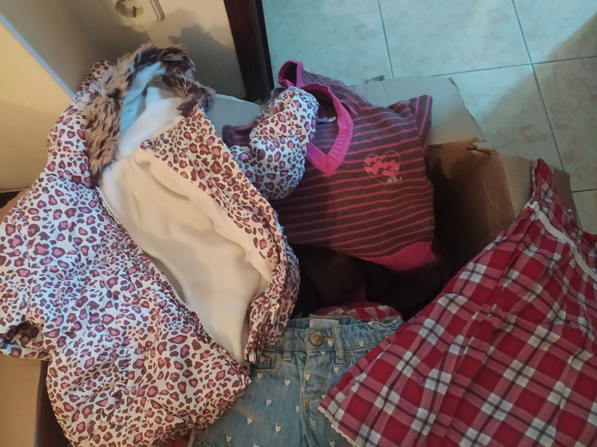 Conjunto roupa menina 2 aos 6anos