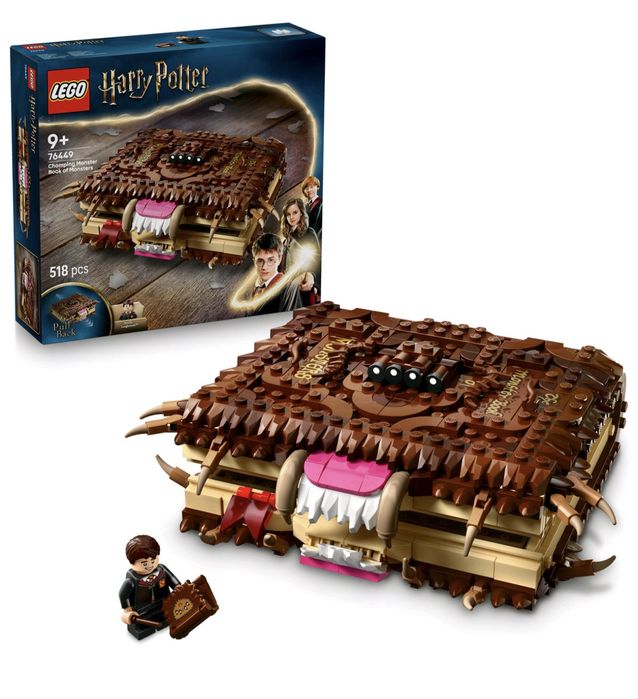 NA LEWARA nowe klocki LEGO 76449 Harry Potter Books od Monster Chompin