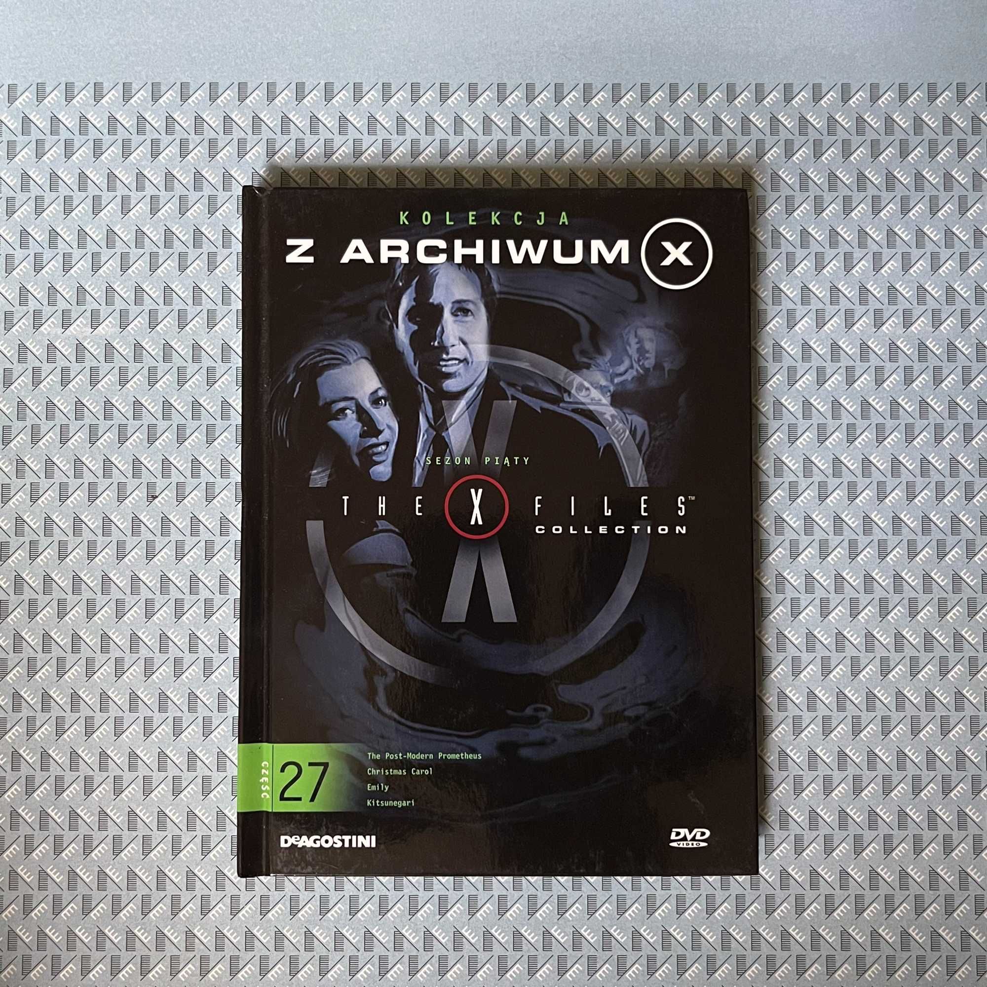 Z ARCHIWUM X - kolekcja - sezon 5 / 4 DVD the x files collection