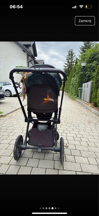 Cybex wozek 3w1 bird of paradise