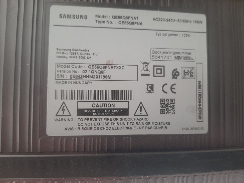 Samsung QLED 55pol