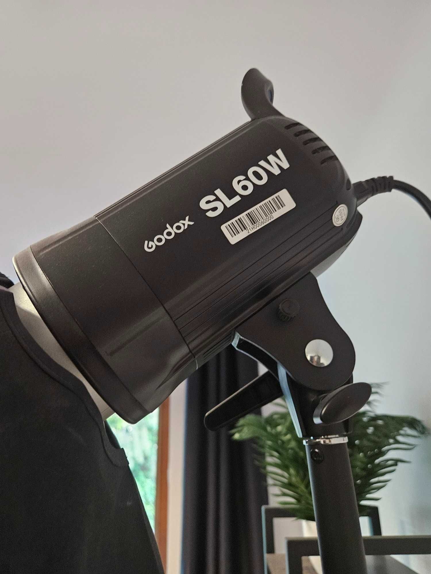 Godox SL60W + softbox 120cm + statyw 260T