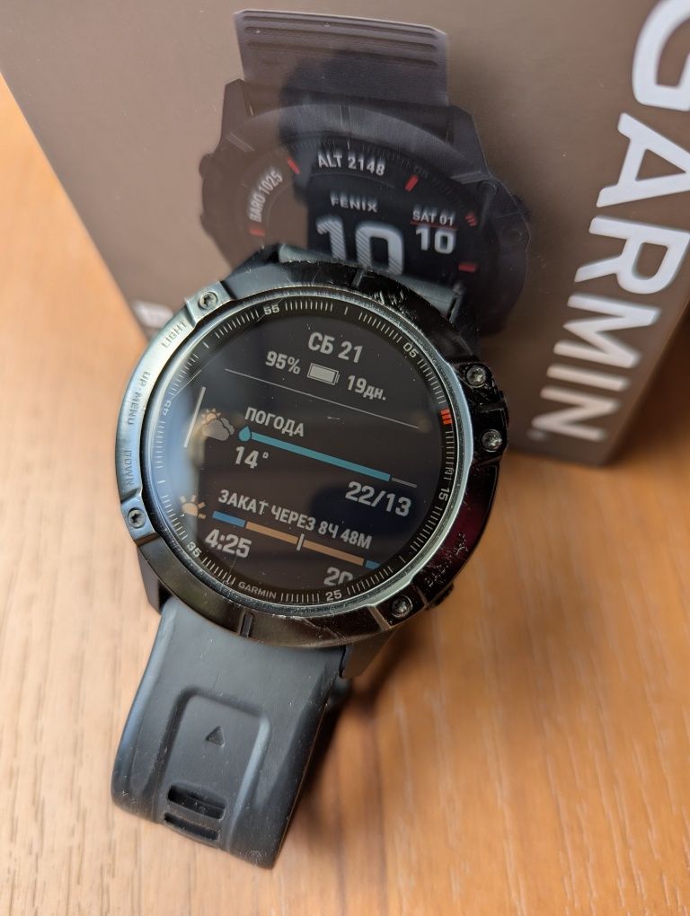 Garmin Fenix 6X Pro оч хор состояние