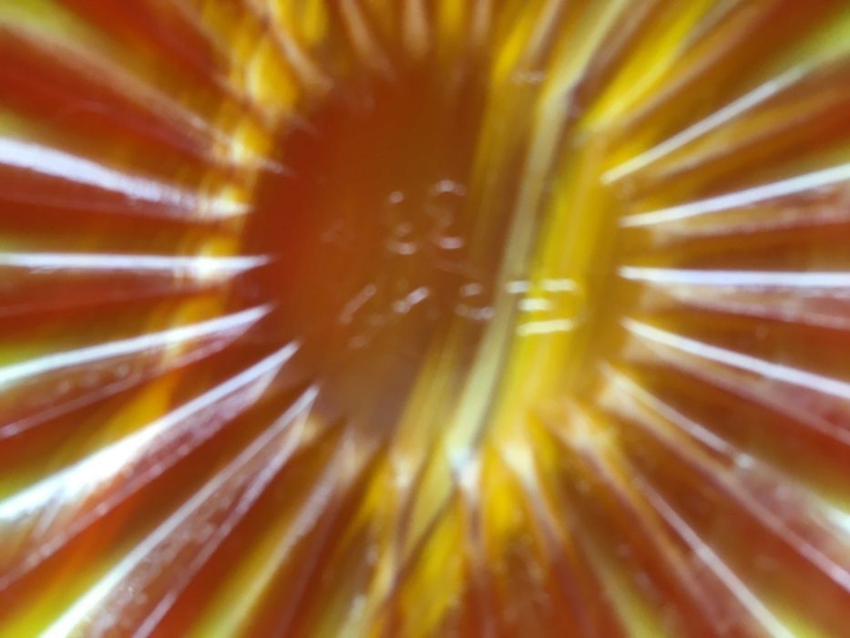 Пепельница Стрый Янтарное стекло