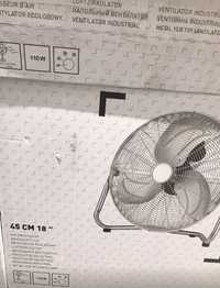Вентилятор напольный хромований 110Вт