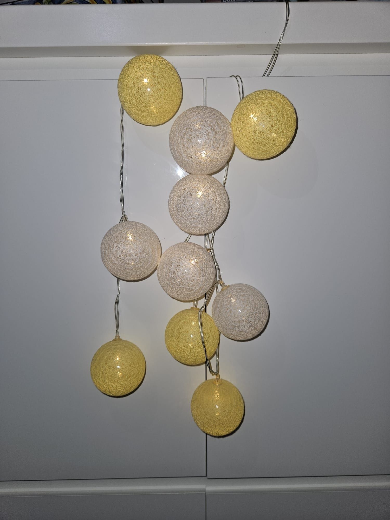 Lampki kulki Led Cotton balls